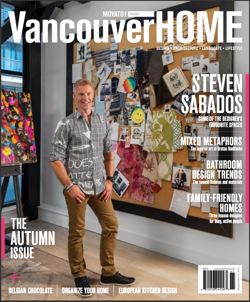 Steven Sabados - Cover Fall 2016 - Vancouver Home